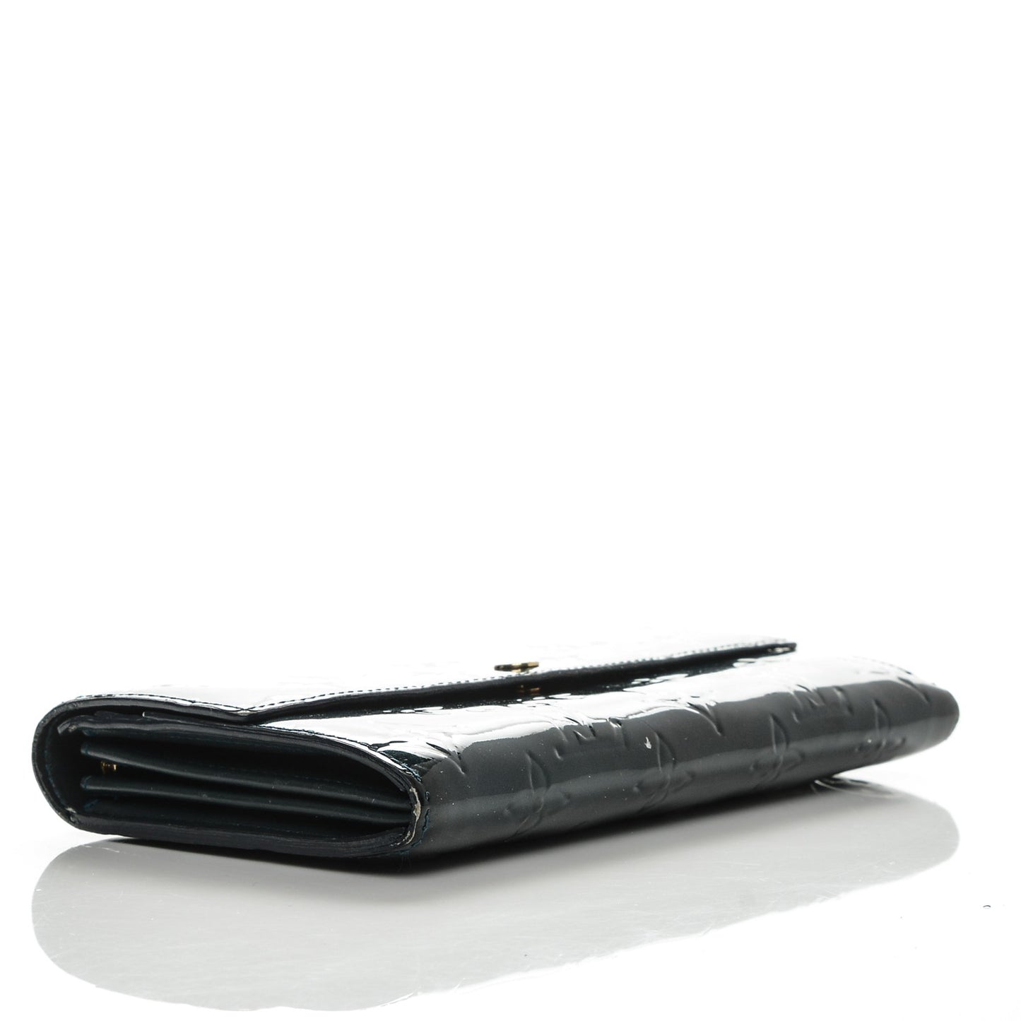 Vernis Sarah Wallet Blue Nuit