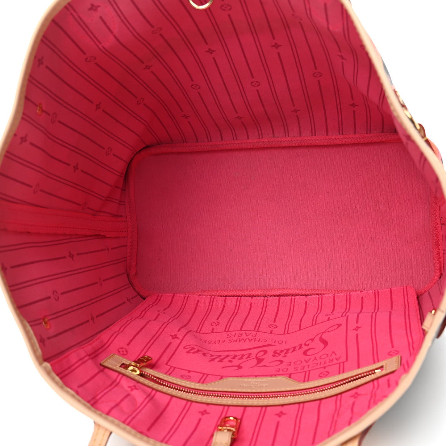 Monogram Roses Neverfull MM