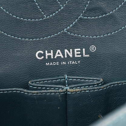 Chanel Patent Quilted 2.55 Reissue 226 Flap Green 6 of 14
