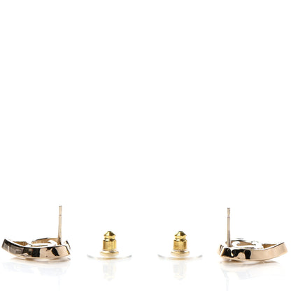 Chanel Metal CC Heart Coco In Love Earrings Gold 3 of 4