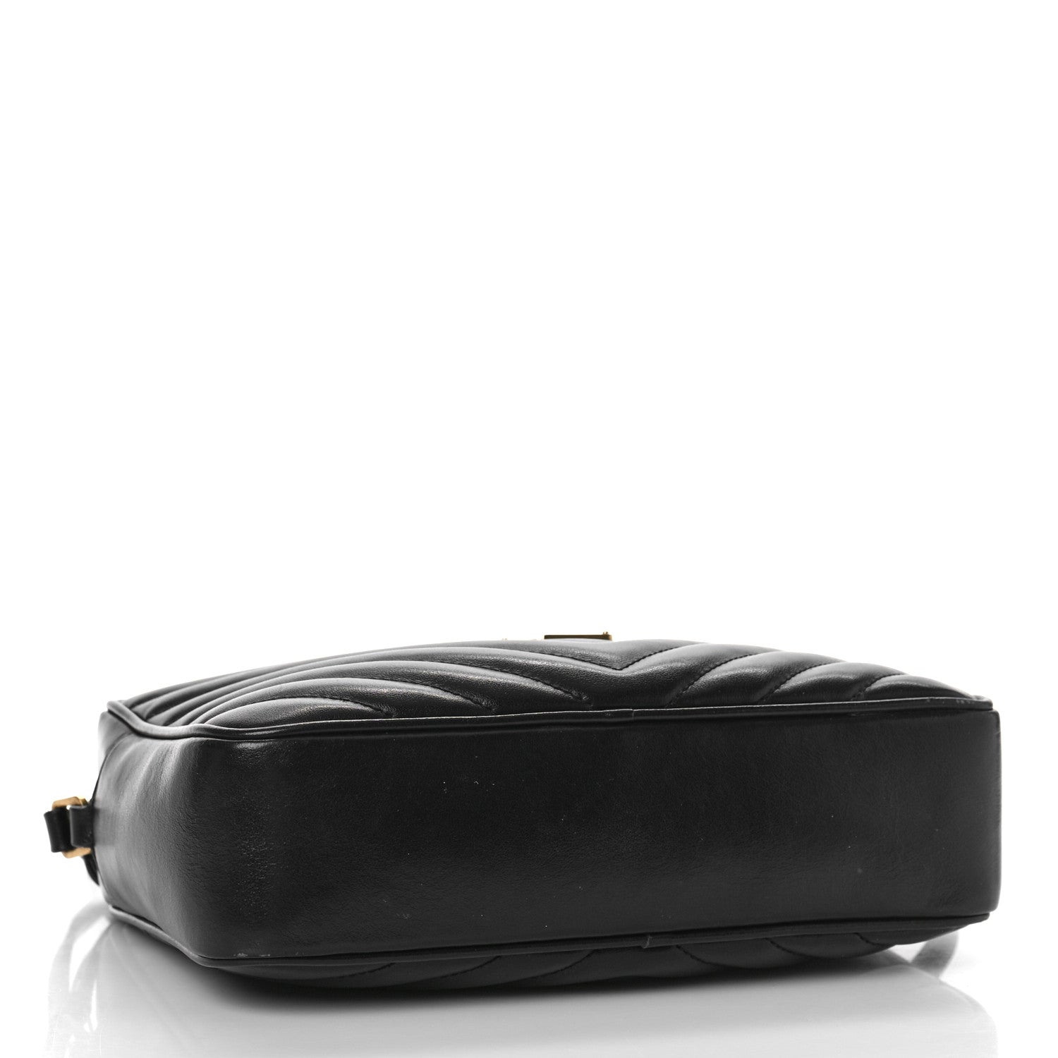 Saint Laurent Calfskin Matelasse Monogram Lou Camera Bag Black 4 of 9