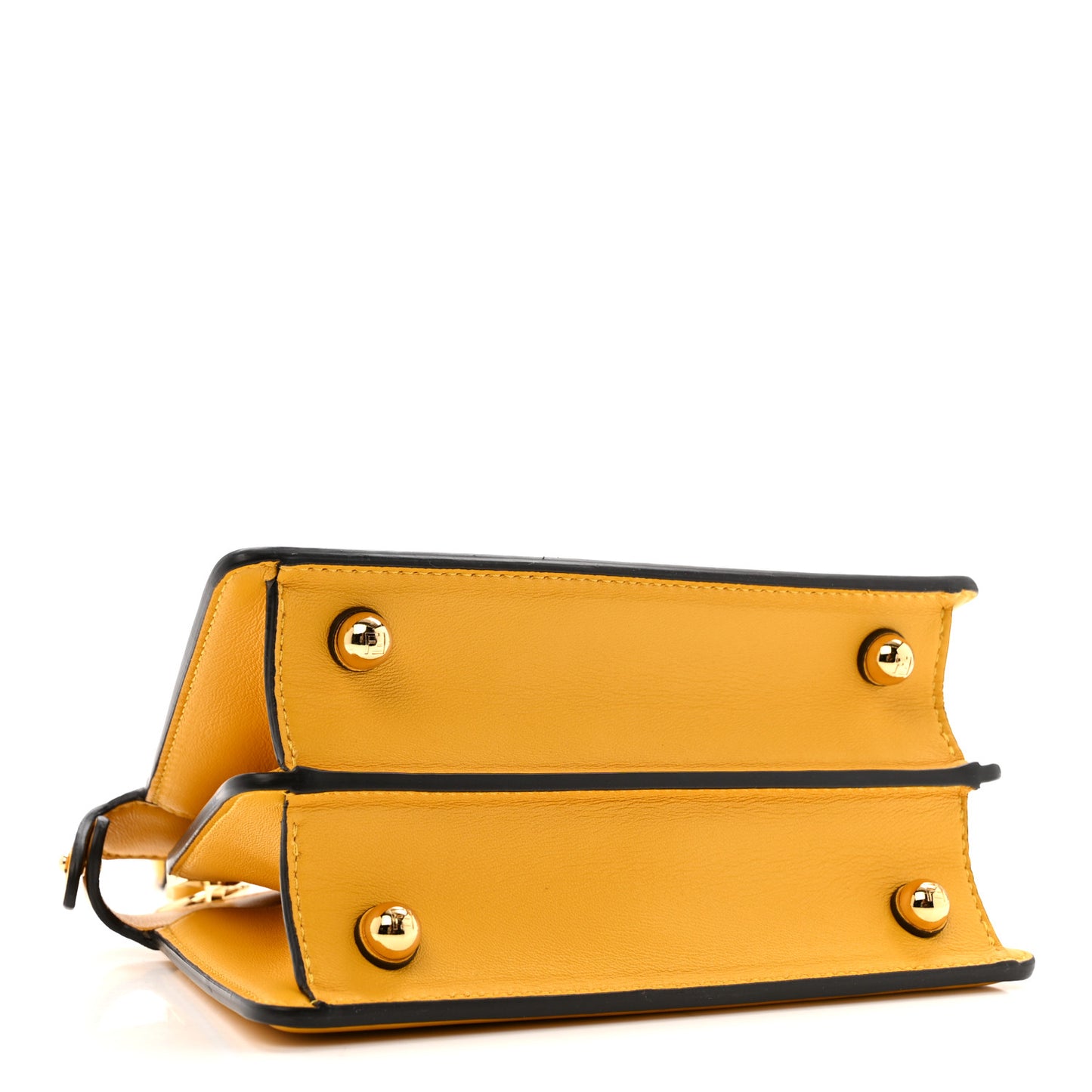 Shiny Nappa Petite Peekaboo I SEE U Satchel Mimosa