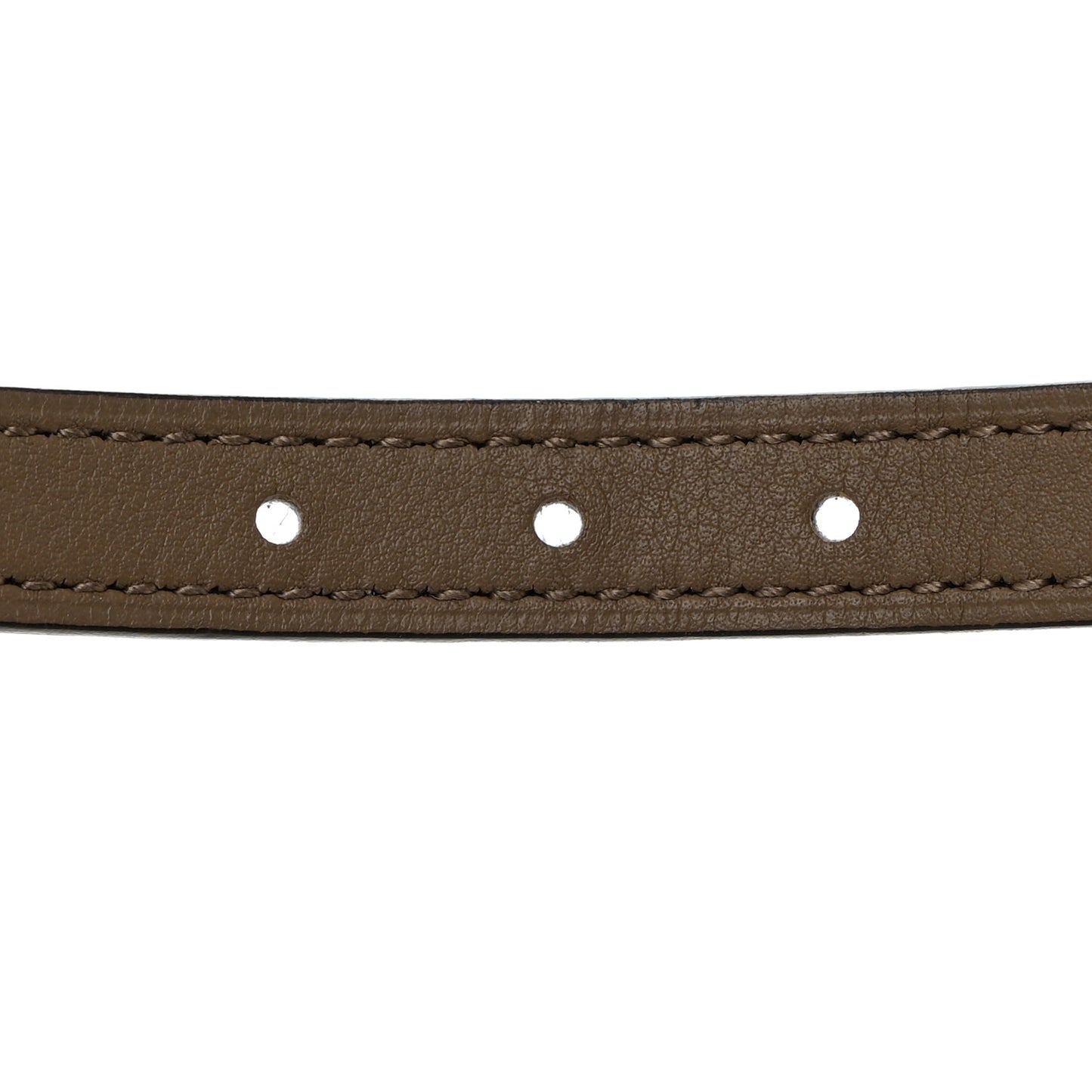 Epsom Swift 13mm Belt Strap 80 32 White Etoupe