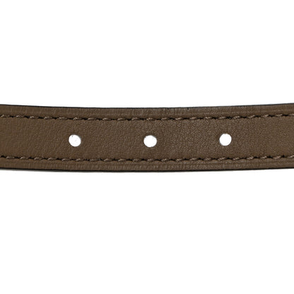 Hermes Epsom Swift 13mm Belt Strap 80 32 White Etoupe 6 of 8