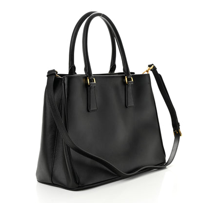 Prada Saffiano Lux Medium Tote Black 3 of 11