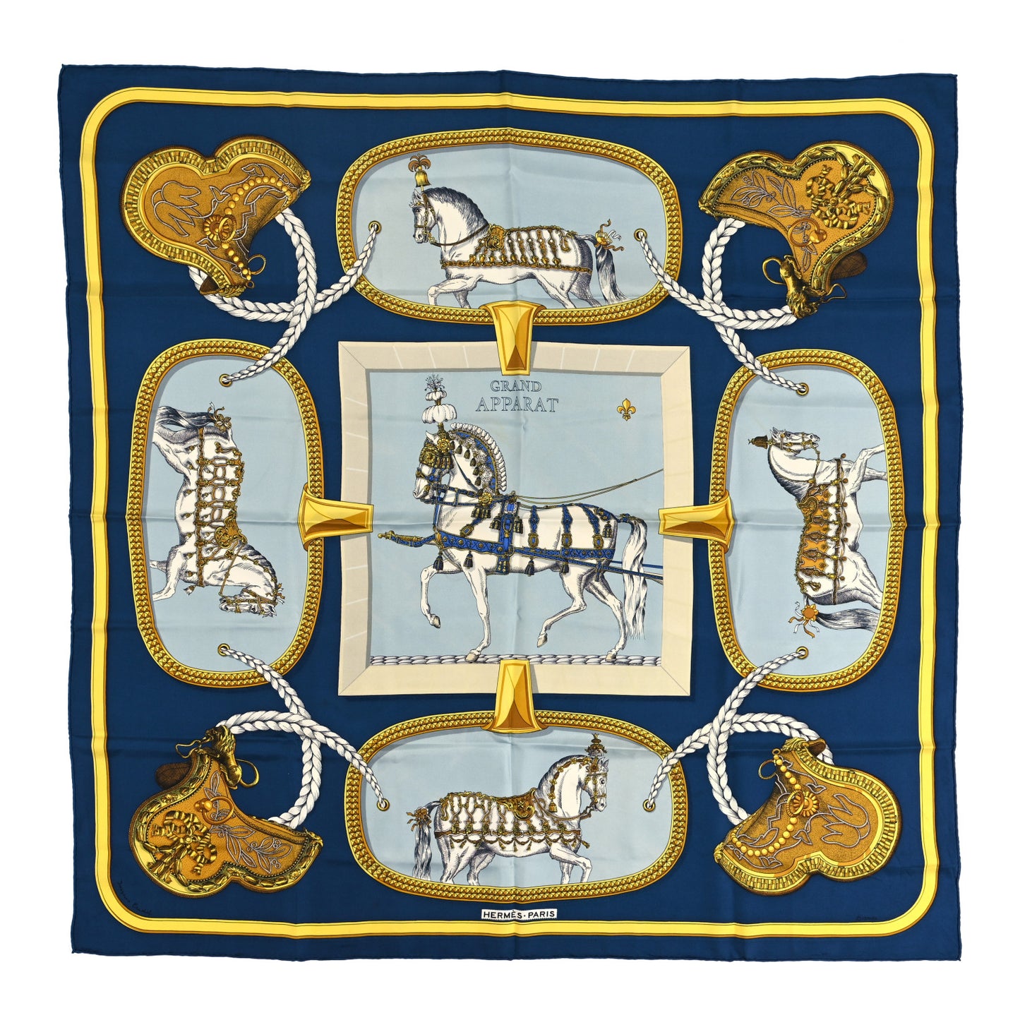 Silk Grand Apparat Scarf 90