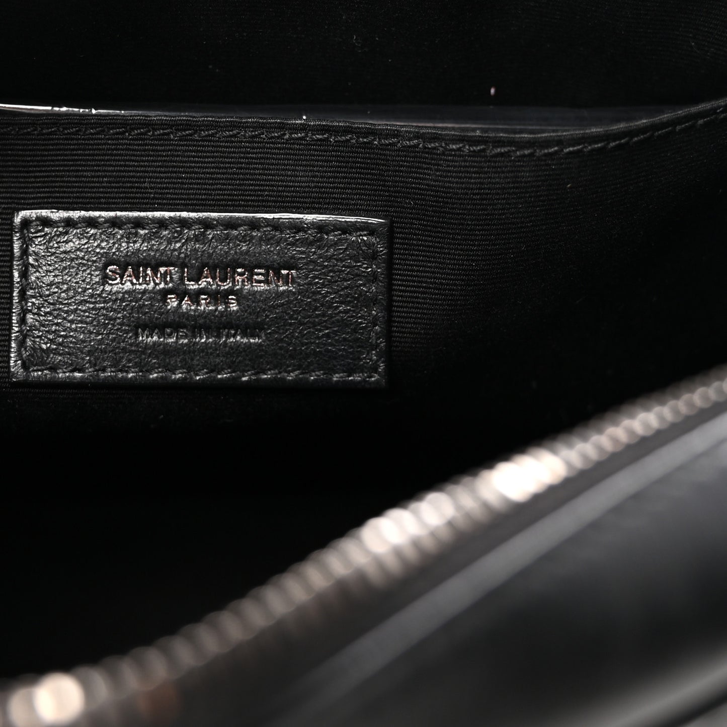 Calfskin Matelasse Monogram Lou Camera Bag Black