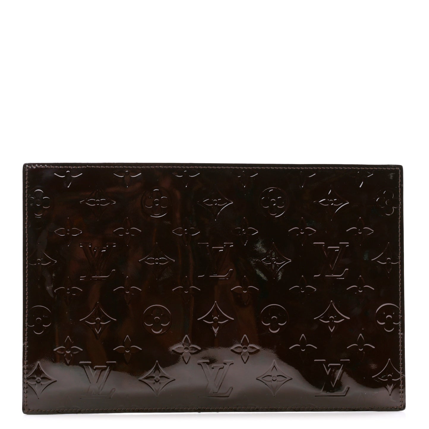 Vernis Pershing Square Clutch GM Rouge Fauviste