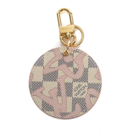 Louis Vuitton Damier Azur Tahitienne Bag Charm Key Ring 1 of 5