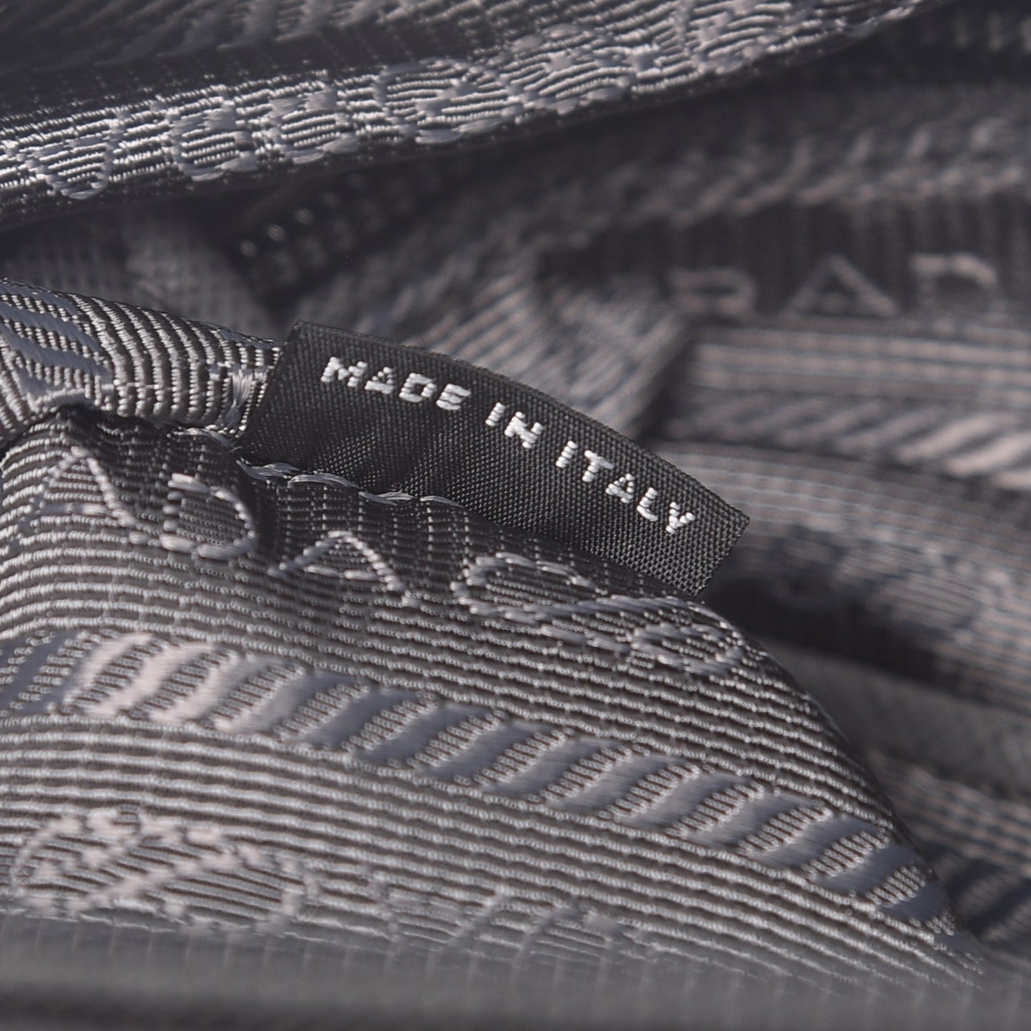 Nylon Vela Flat Messenger Bag Grey