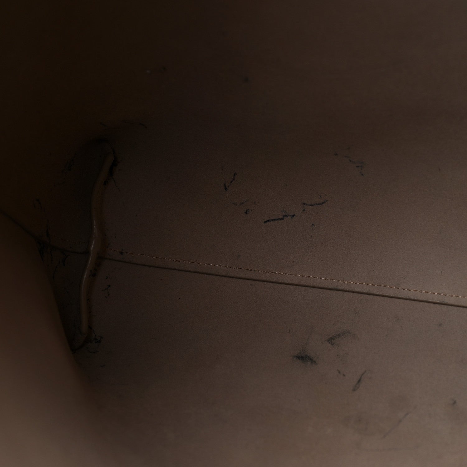 Saint Laurent Calfskin North-South Shopping Tote Dark Beige 12 of 16