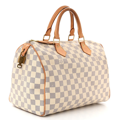 Louis Vuitton Damier Azur Speedy 30 3 of 13