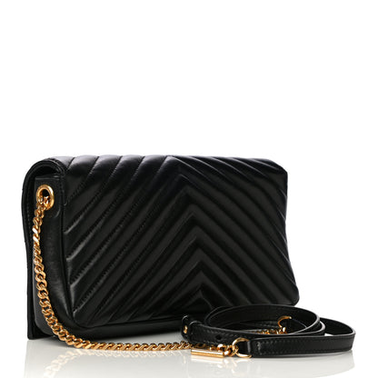 Saint Laurent Lambskin Matelasse Monogram Kate 99 Black 3 of 22