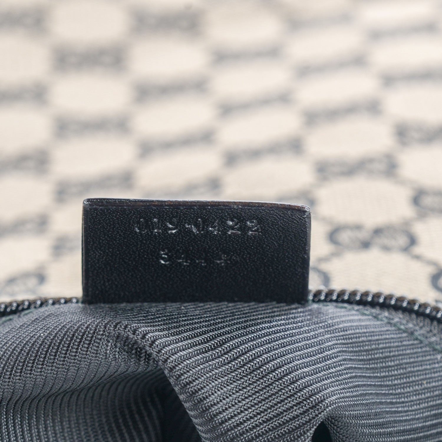 Gucci Monogram Small Flat Messenger Bag Brown 8 of 9