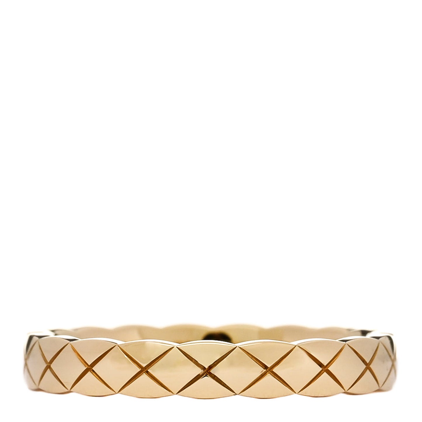 18K Yellow Gold Mini Coco Crush Ring 57 8