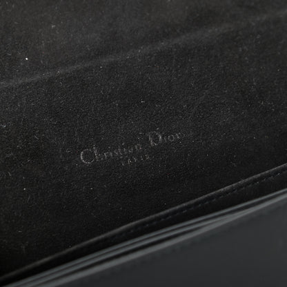 Christian Dior Ultra Matte Calfskin Cannage Lady Dior Clutch Black 9 of 11