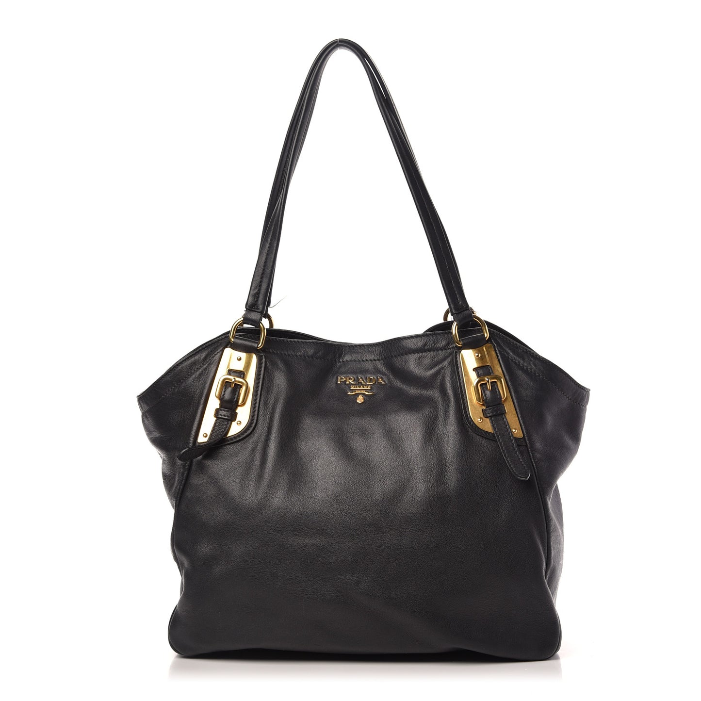 Soft Calf Tote Black