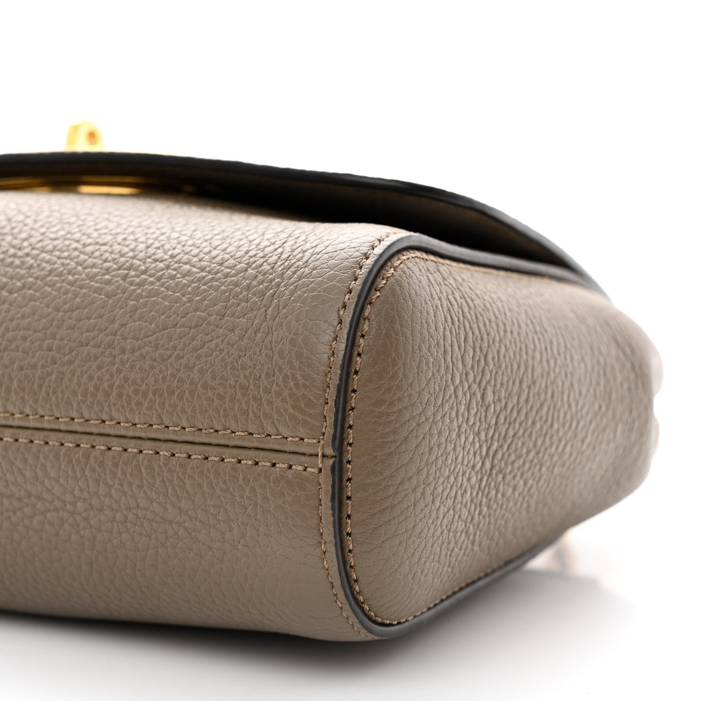 Classic Calfskin Small Lily Flap Clay