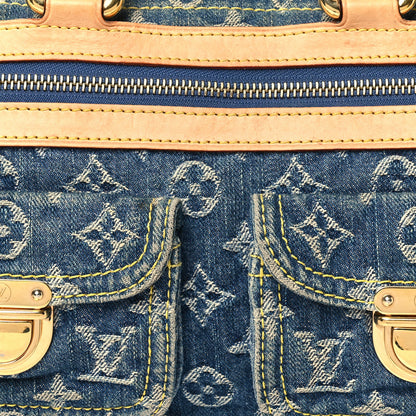 Louis Vuitton Monogram Denim Neo Speedy Blue 7 of 11