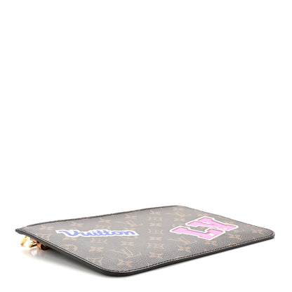 Louis Vuitton Monogram World Tour Neverfull MM GM Pochette 4 of 8