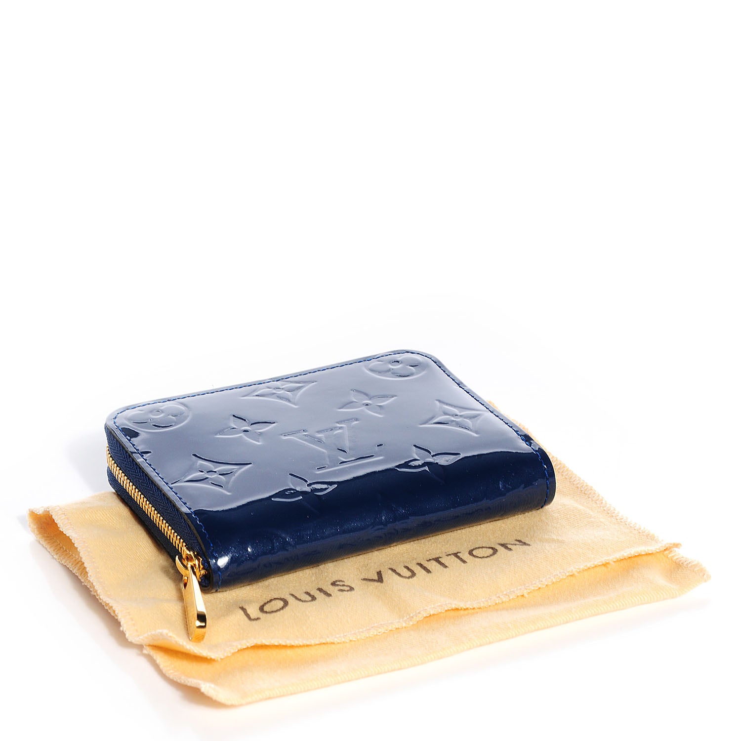 Louis Vuitton Vernis Zippy Coin Purse Grand Blue 4 of 7