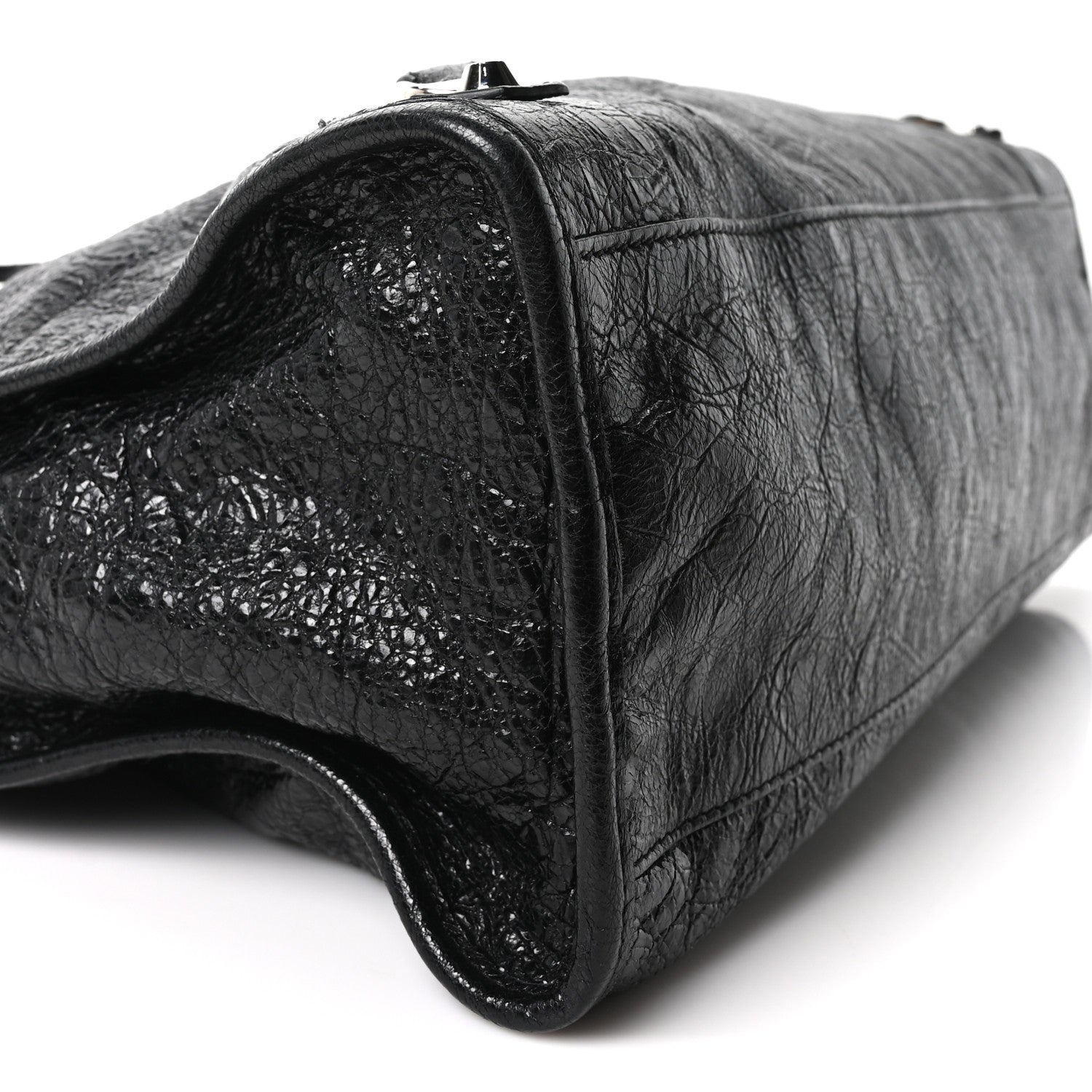 Balenciaga Agneau Classic Silver Hardware City Black 10 of 12