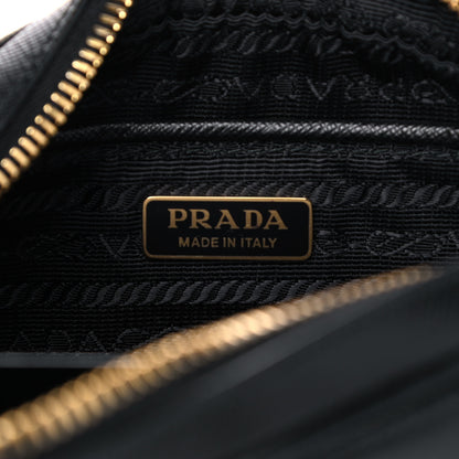 Prada Saffiano Lux Small Camera Crossbody Bag Black 6 of 10