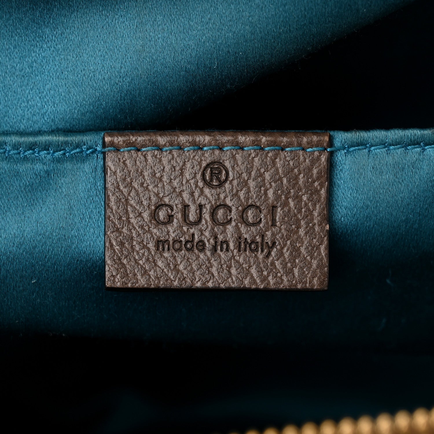 Gucci GG Supreme Monogram Textured Dollar Calfskin Web Small Ophidia Dome Shoulder Bag Beige Ebony New Acero 6 of 11
