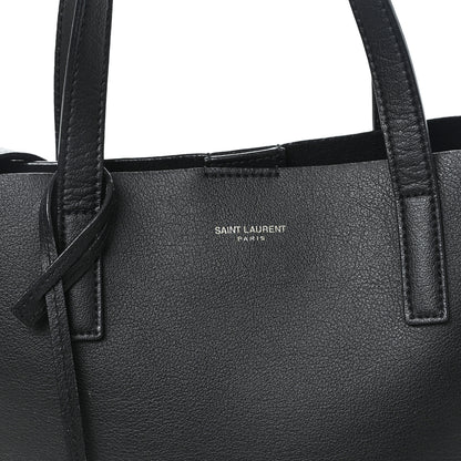 Saint Laurent Calfskin Toy Shopping Tote Black 8 of 13