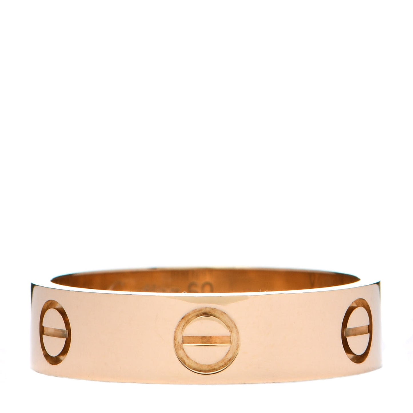 18K Yellow Gold 5.5mm LOVE Ring 60 9