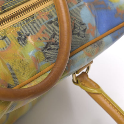 Louis Vuitton Monogram Pulp Defile Weekender PM Yellow 9 of 18