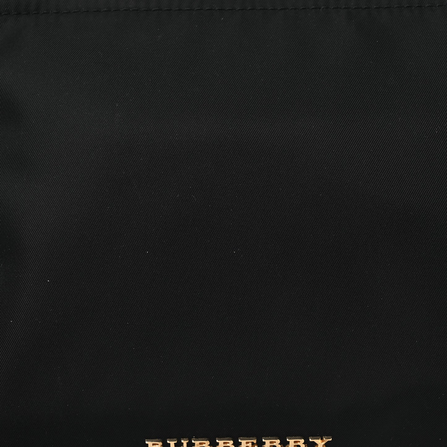 Nylon Top Pouch Black