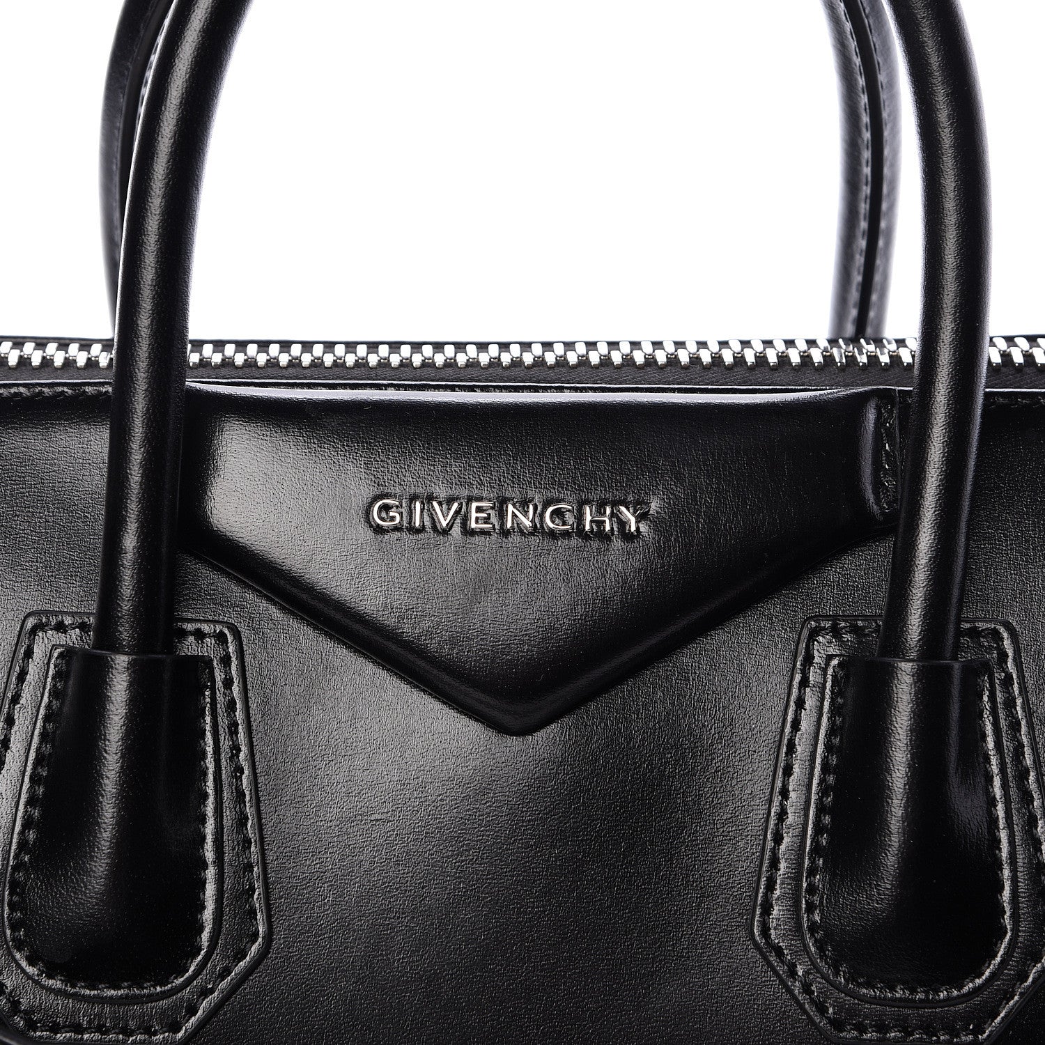 Givenchy Shiny Lord Calfskin Small Antigona Black 9 of 11