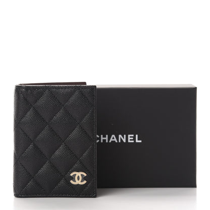 Chanel Caviar Quilted Card Holder Wallet Black 9 of 9
