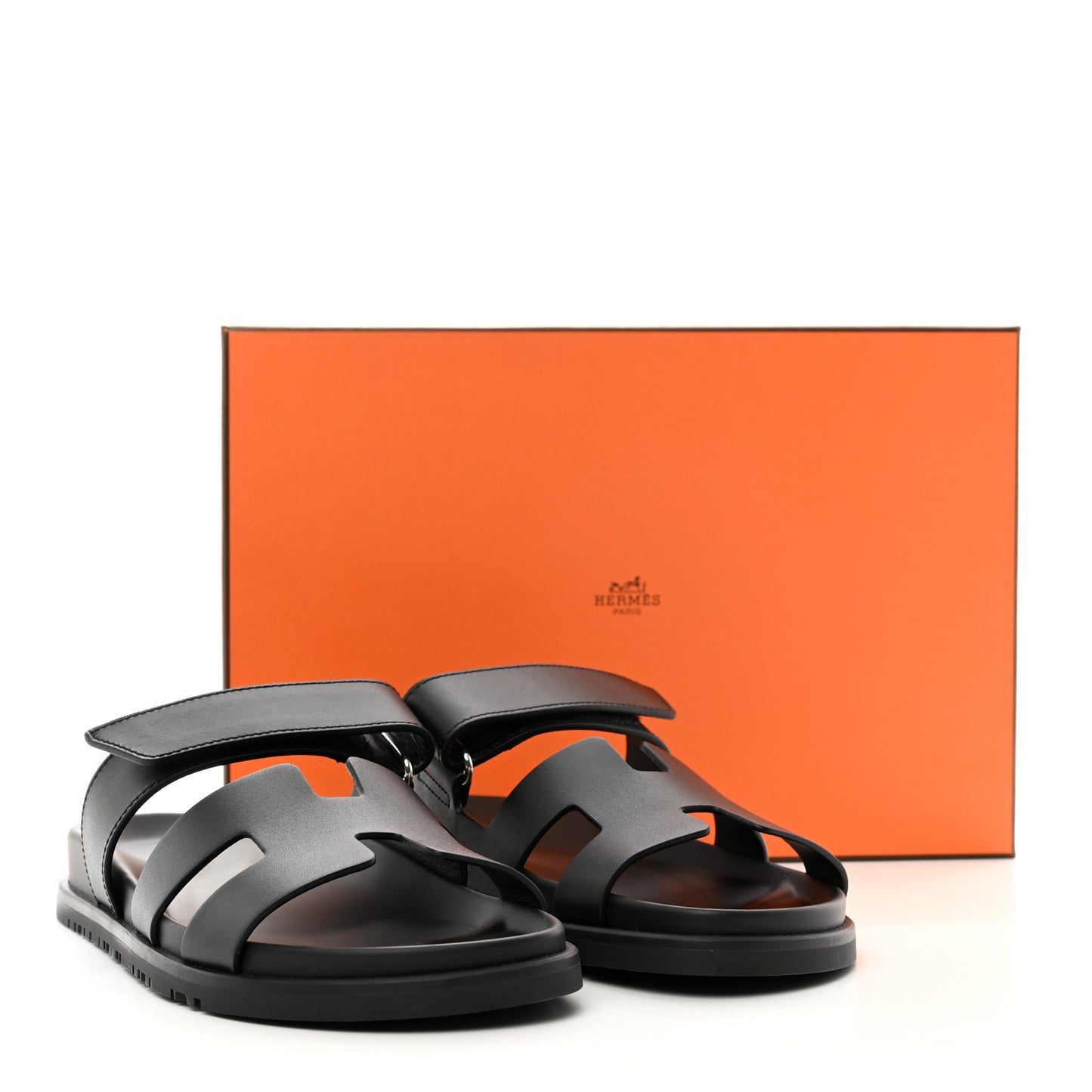 Calfskin Womens Chypre Sandals 38 Black