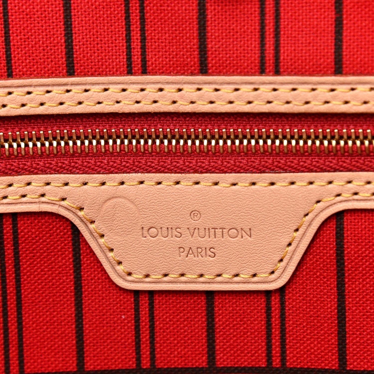 Louis Vuitton Monogram Neo Neverfull MM Cherry 6 of 9