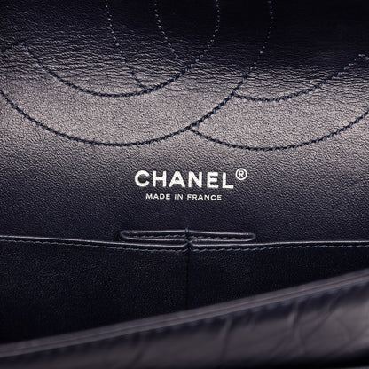Chanel Aged Calfskin Quilted 2.55 Reissue 227 Flap Dark Blue 6 of 8