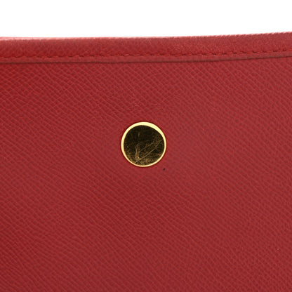 Hermes Courchevel Vespa PM Rouge Vif 11 of 12
