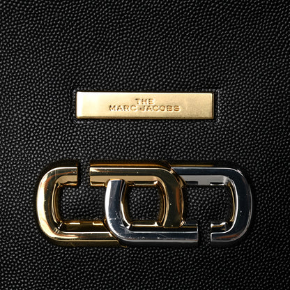 Marc Jacobs Textured Calfskin The J Link Shoulder Bag Black 2 of 24