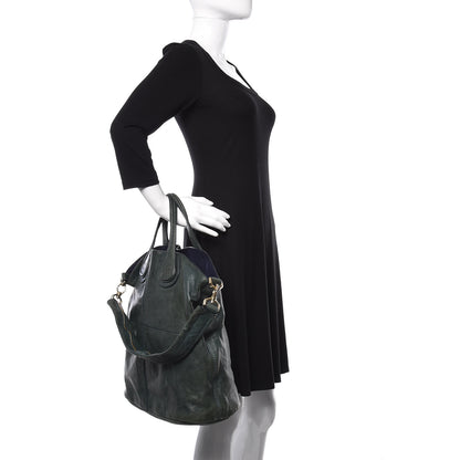 Givenchy Lambskin North South Nightingale Evergreen 3 of 11