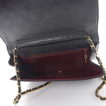 Chanel Lambskin Quilted Small Single Flap Black 5 of 14