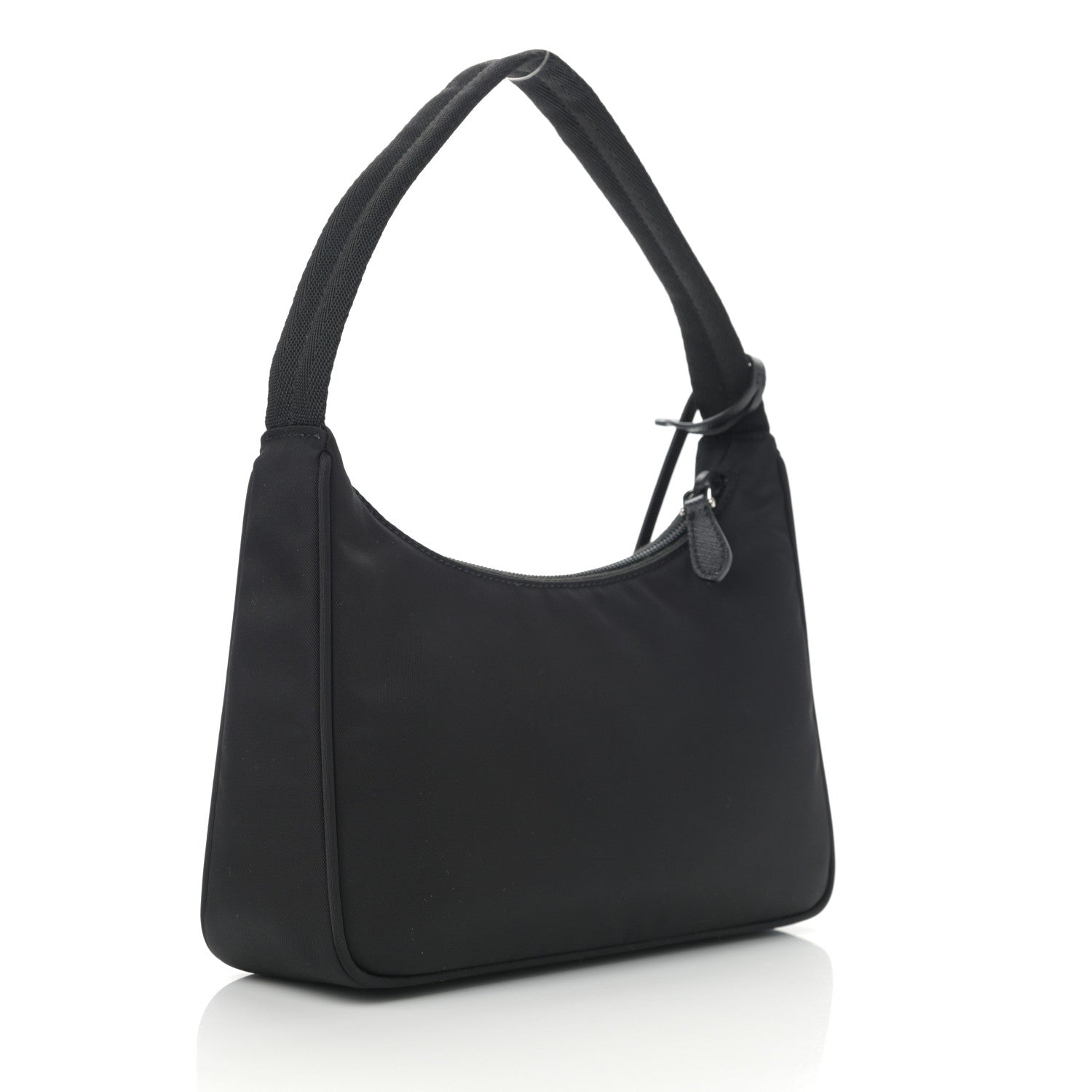 Prada Tessuto Nylon Mini Re-Edition 2000 Bag Black 3 of 10