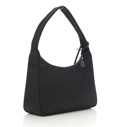 Prada Tessuto Nylon Mini Re-Edition 2000 Bag Black 3 of 10