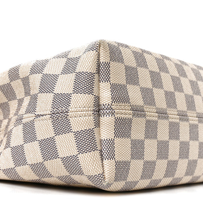 Louis Vuitton Damier Azur Graceful PM Rose Ballerine 8 of 9
