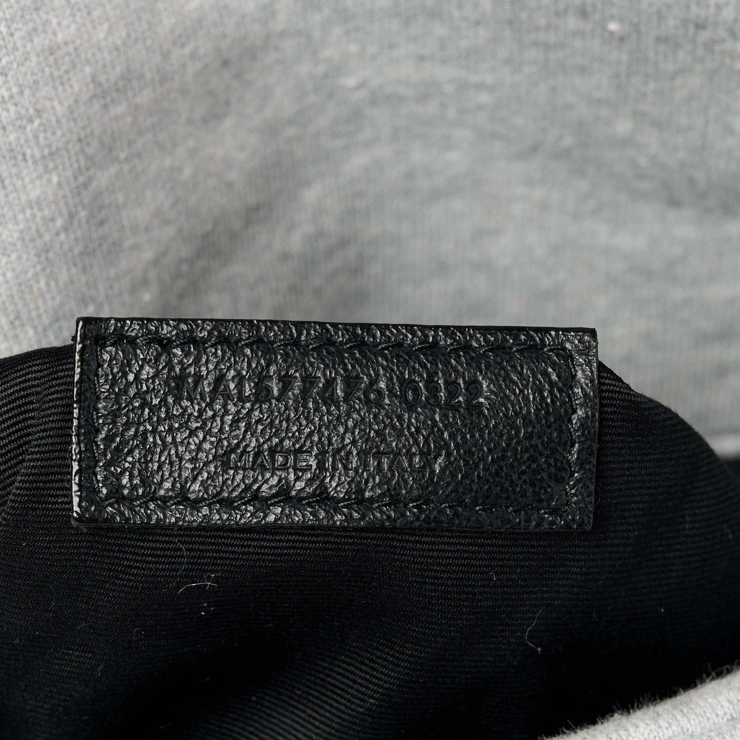 Saint Laurent Jersey Quilted Small Loulou Puffer Monogram Chain Satchel Grey Cloud 7 of 10