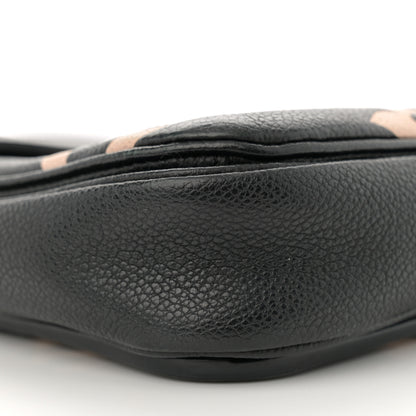 Louis Vuitton Empreinte Monogram Giant Pochette Metis Black Beige 8 of 15