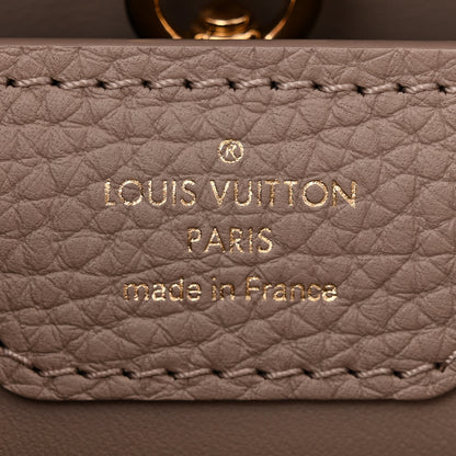Louis Vuitton Taurillon Monogram Flower Capucines BB Galet Creme 7 of 10