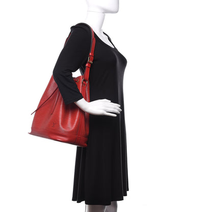 Louis Vuitton Epi Noe Castillan Red 2 of 14