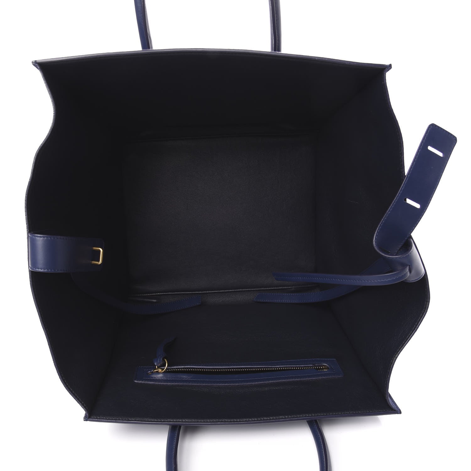 Celine Nubuck Calfskin Medium Phantom Luggage Navy 5 of 11