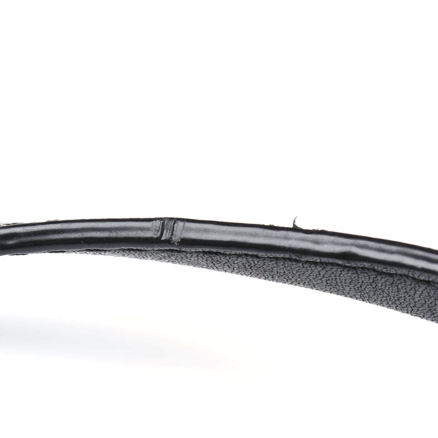 Grain Calfskin Mini Crossbody Bag Black